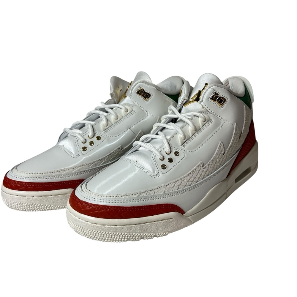 Size 10 - Nike Air Jordan 3 Retro” El Vuelo “ Summit White IO1752-100 Special